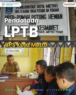 Kegiatan Pendataan LPTB Kota Metro