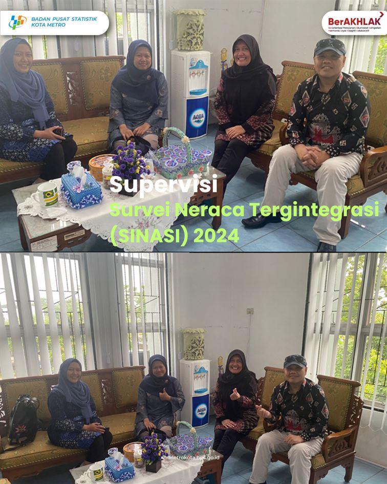 BPS Kota Metro Accompanies Supervision of the 2024 Integrated Balance Survey (SINASI)