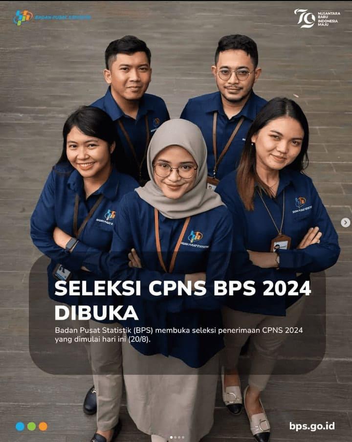 Selection of CPNS BPS 2024 Opened