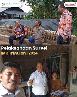 Pelaksanaan Survei Industri Mikro dan Kecil (IMK) Triwulan I 2024