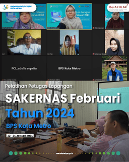 Pelatihan Sakernas Februari 2024 (Hybrid)