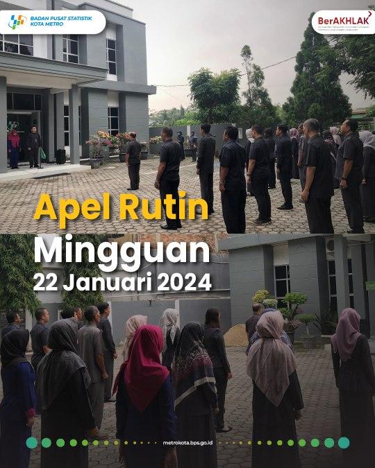 Apel Pagi Senin 22 Januari 2024