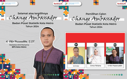 Pemilihan "Change Ambassador" BPS Kota Metro 2024