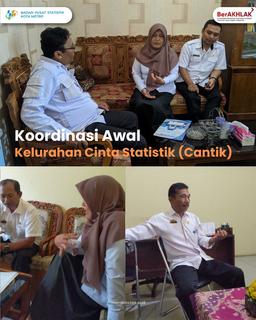 Koordinasi Awal Kelurahan Cinta Statistik