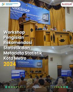 KominfoTIk Kota Metro gelar Workshop Metadata dan Rekomendasi Statistik