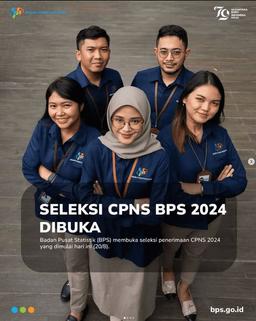 Seleksi CPNS BPS 2024 Dibuka